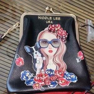 NWT Nicole Lee Pug Purse